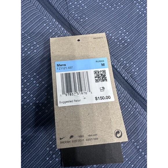 Nike Pinnacle Running Division Black Top 1/4 Zip Mens Medium FZ1121-010 $150 NEW - Picture 12 of 12